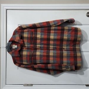 L.L. Bean Men's Chamois Shirt Traditional Fit Plaid Size Large LIKE NEW